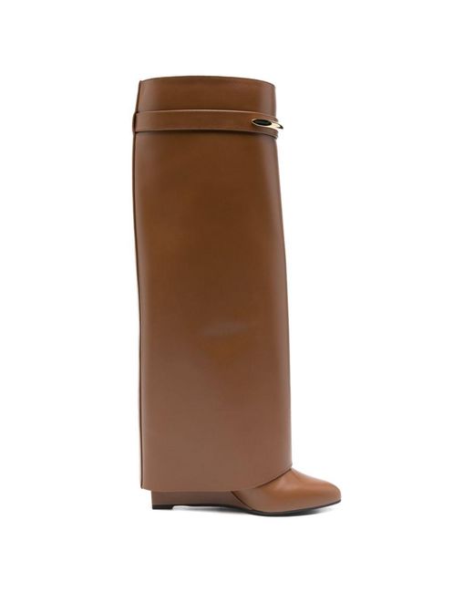 Givenchy Brown Boots Leather