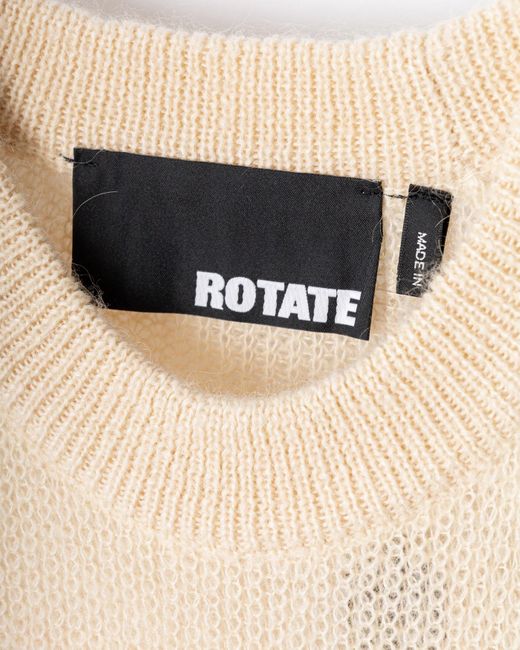 ROTATE BIRGER CHRISTENSEN Natural Sweaters
