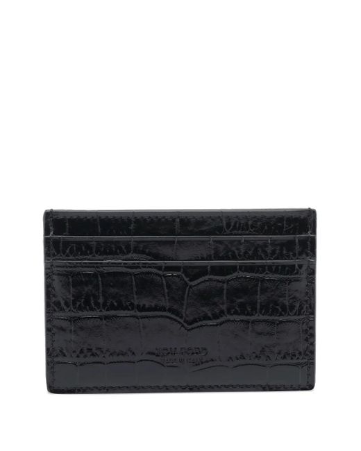 Tom Ford Lederkartenhalter in Black für Herren