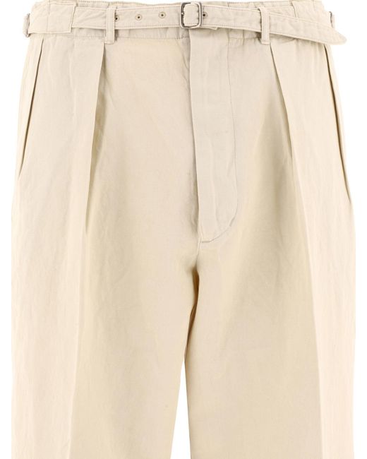 Kaptain Sunshine Gurkha Trousers in Natural for Men | Lyst