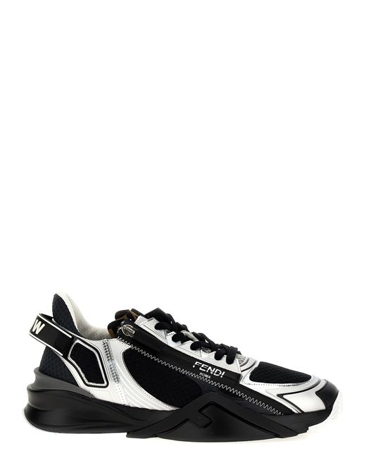Fendi Low-Top Sneakers in het Black voor heren