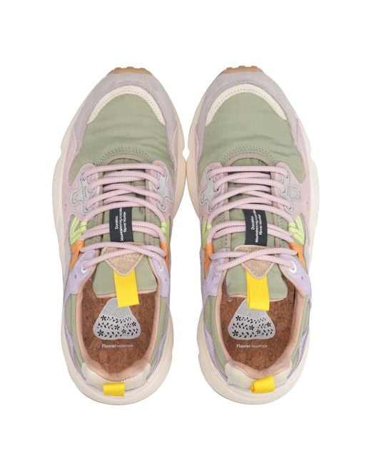Flower Mountain Pink Sneakers
