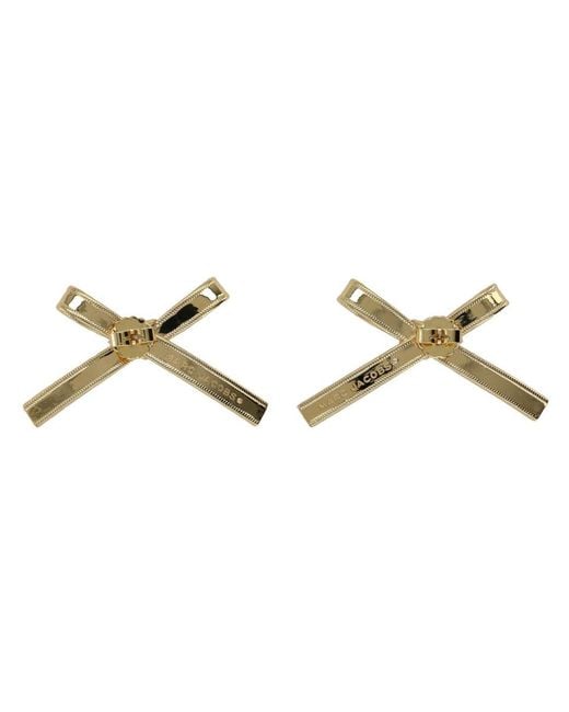 Marc Jacobs Metallic Earrings The Lingerie Bow