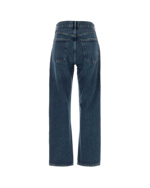 Agolde Blue Denim Jeans