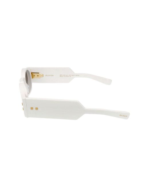 Gafas de sol BPS 159 C 42 Olivier WHT GLD /28/145 Balmain de color Black