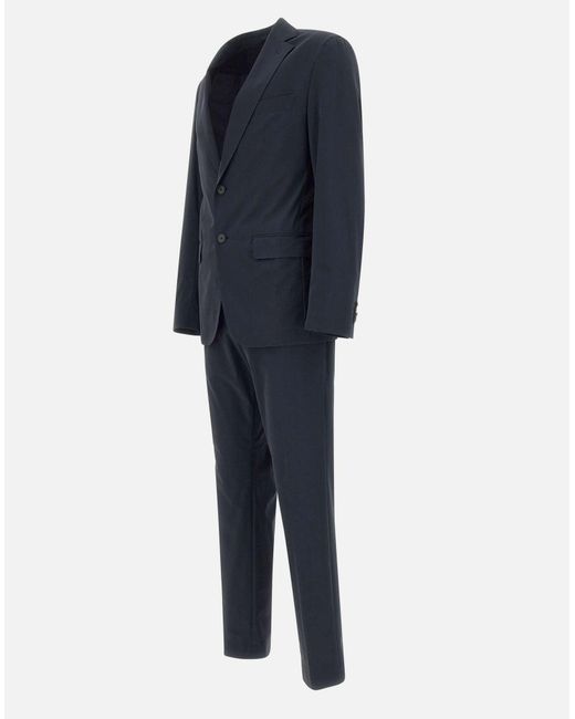 Boss Blue Stretch Two Piece Suit for men