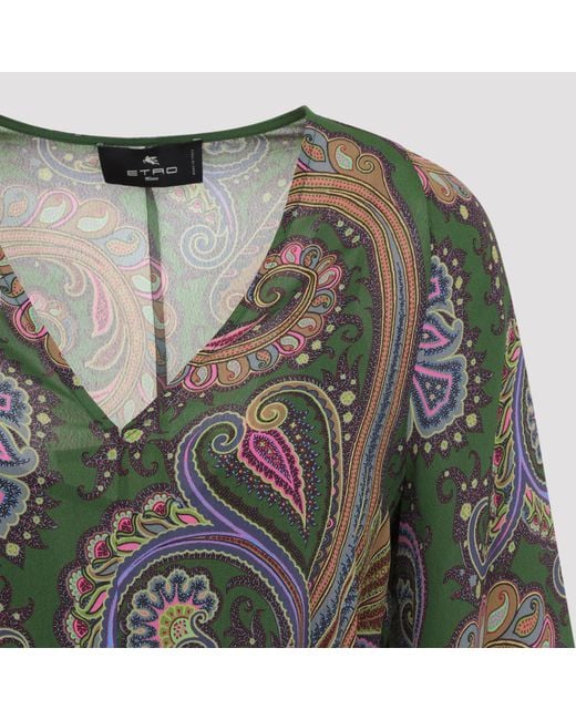 Etro Mini Dress in het Brown