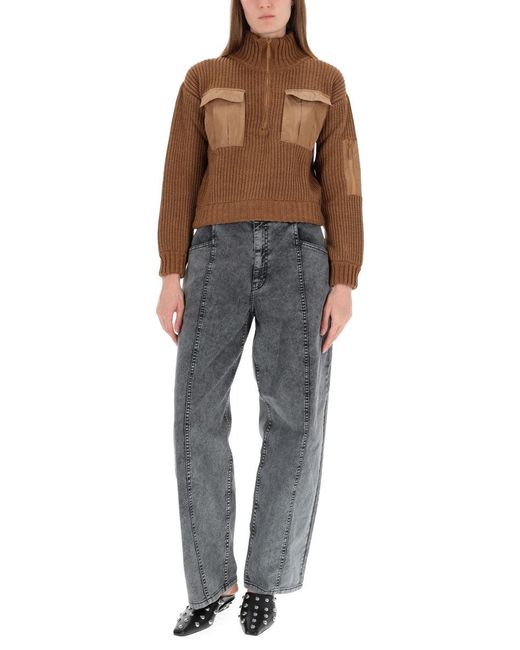 Baum und Pferdgarten Brown Sweater "Clyde"