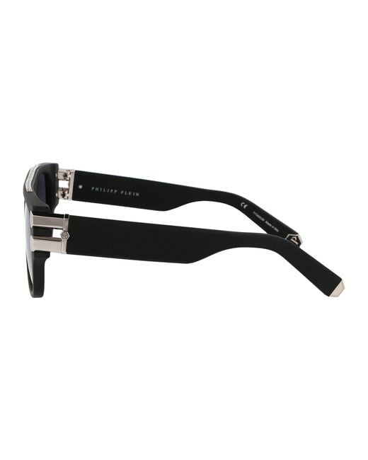 Philipp Plein Black Sunglasses