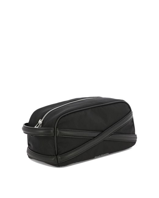 Alexander McQueen Black Pouches for men