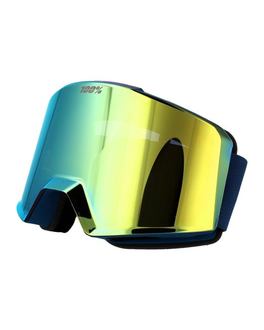 100% Green Mirror Polycarbonate Sunglasses