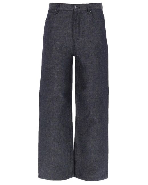 Fendi Blue Jeans Relaxed Fit for men