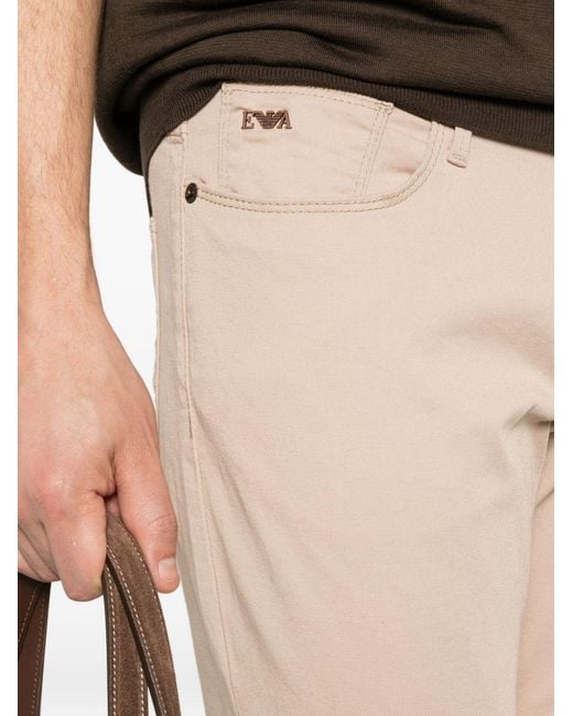 Emporio Armani Natural Denim Cotton Jeans for men