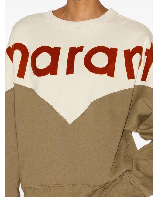 Isabel Marant White Houston Sweatshirt