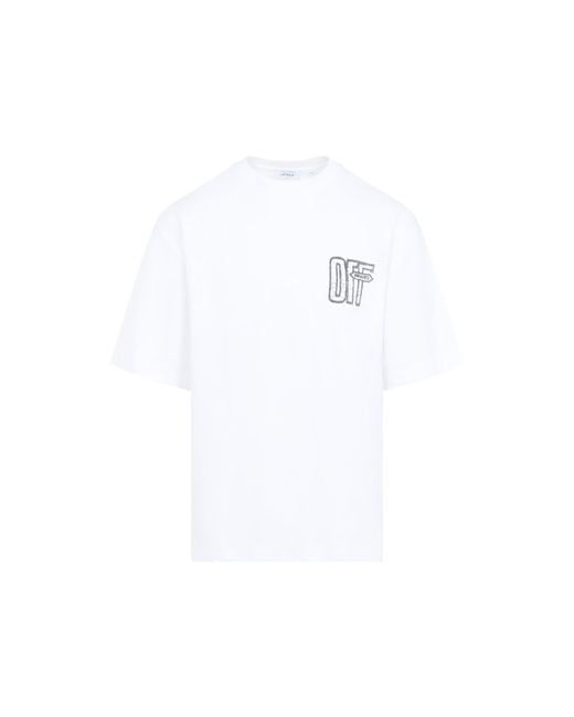 Off-White c/o Virgil Abloh White Motion Arrow Skate S/S Tee