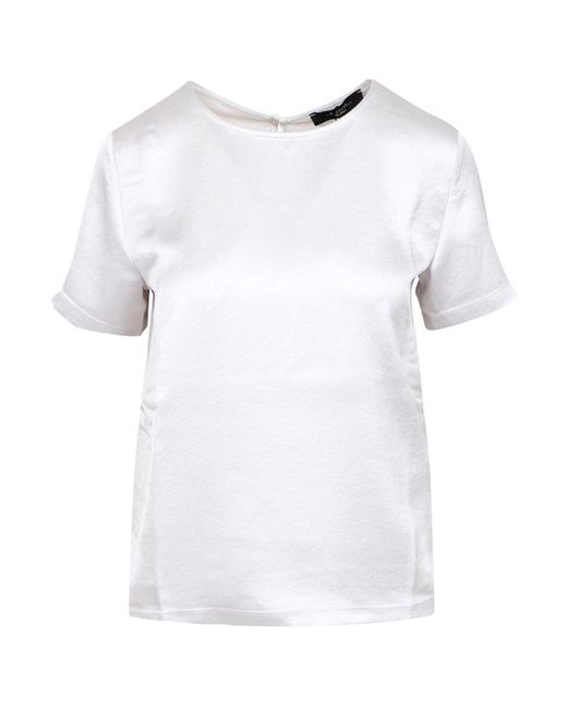 Weekend by Maxmara T Shirts En Polos Grijs in het White