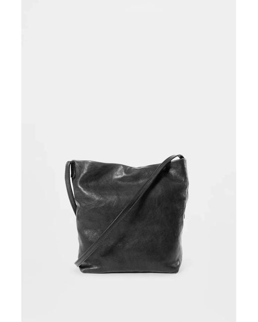 Ann Demeulemeester Black Ger Mini Soft Shoulder Bag