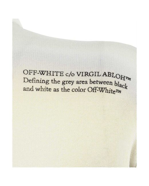 White Mini Dress Off-White c/o Virgil Abloh