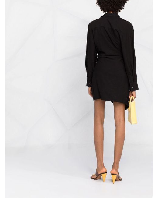 Jacquemus La Robe Bahia in het Black