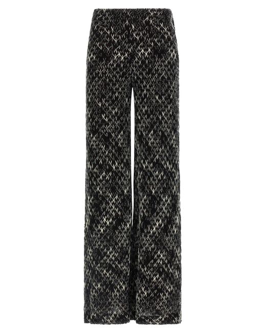 Pantalon de dentelle à flammes Missoni en coloris Black