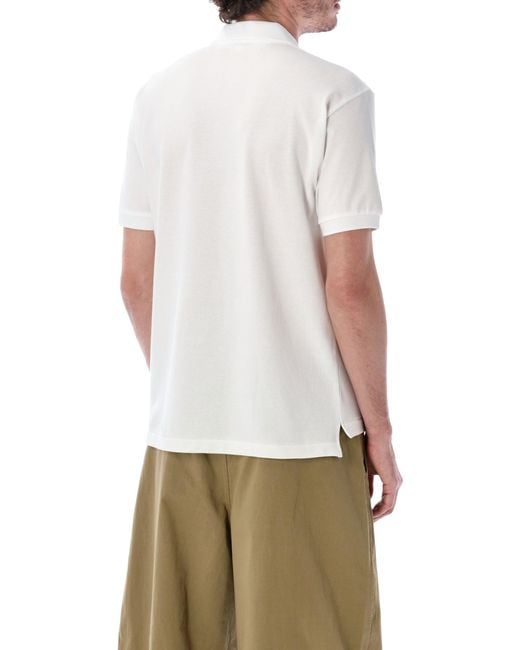 COMME DES GARÇONS PLAY White Heart Polo