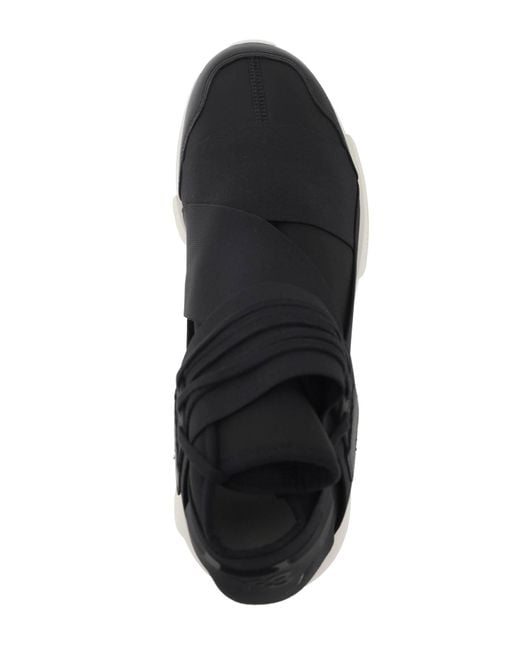 Sneakers Qasa Low di Y-3 in Black da Uomo