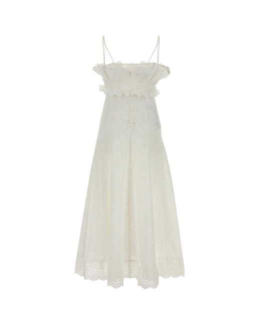 Alberta Ferretti White Dress