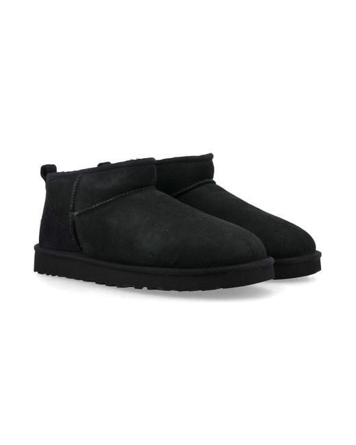 Ugg Black Flat Shoes