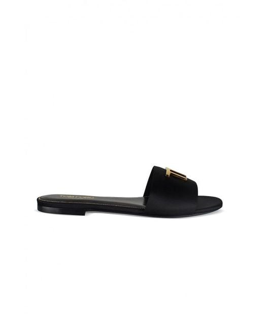 Tom Ford Black Sandals