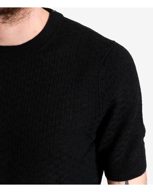 Pulls Noir Gran Sasso en coloris Black