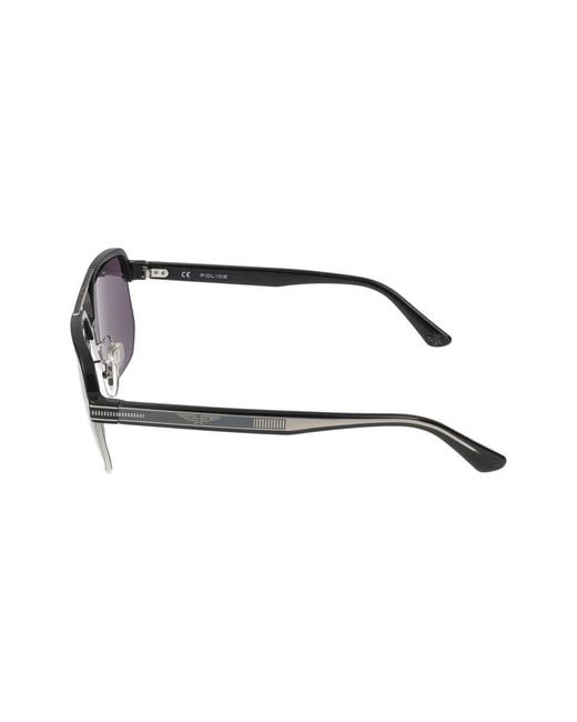 Police Purple Sunglasses Splf11 /15/145