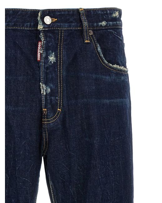 Jeans '642' DSquared² de hombre de color Blue
