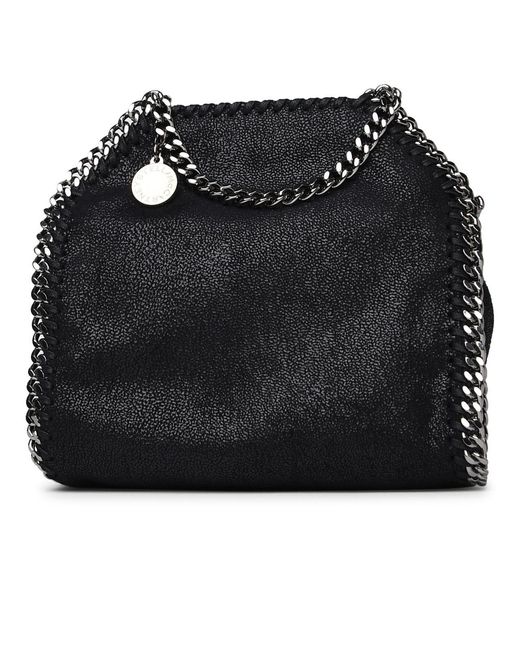 Stella McCartney Black Polyester Tiny Falabella Bag