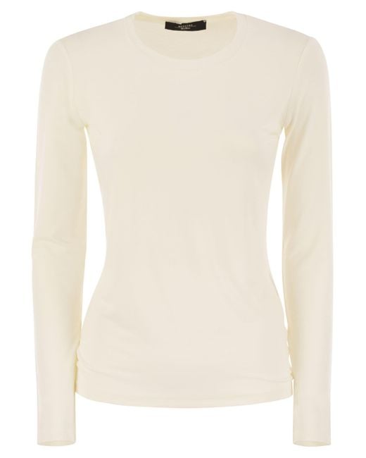 Weekend by Maxmara Natural Multie Viscose Yarn Sweater