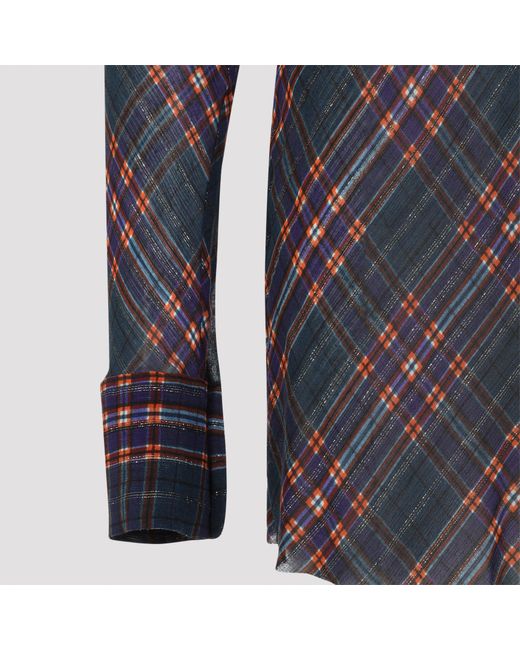 Dries Van Noten Blue Calima Shirt