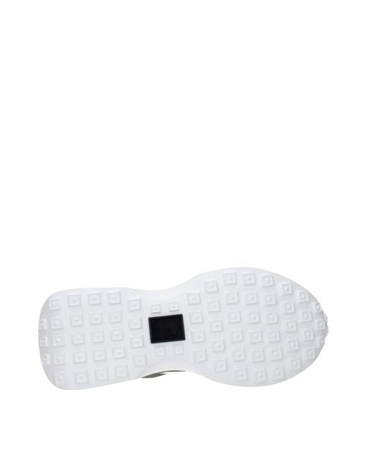 Versace White Laceup Sneakers