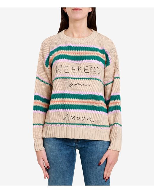 Weekend by Maxmara Green Sweaters