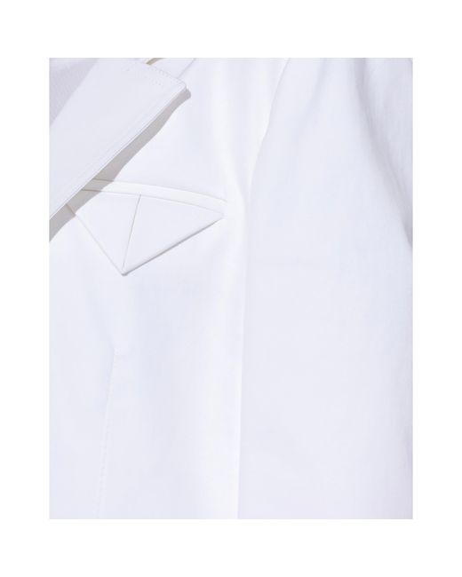 Bottega Veneta White Blazers