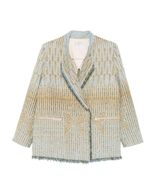 Forte_forte Double Breasted Jacket in het White