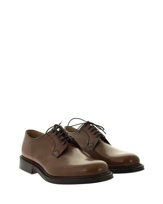 Church's Brown Shannon Polished Derby for men