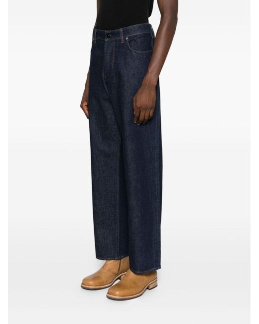 Stone Island Blue Loose Fit Jeans for men