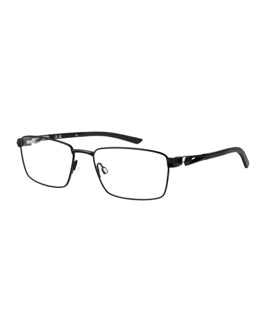 Nike Brown Satin/Anthracite Metal Glasses for men