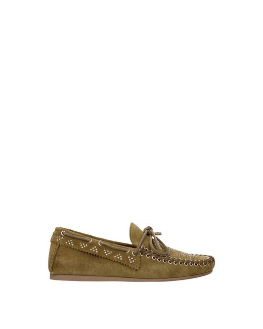 Isabel Marant Green Mocassini Suede for men