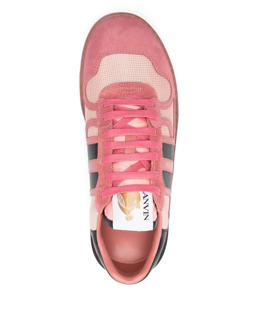 Lanvin Pink Clay Sneakers Shoes