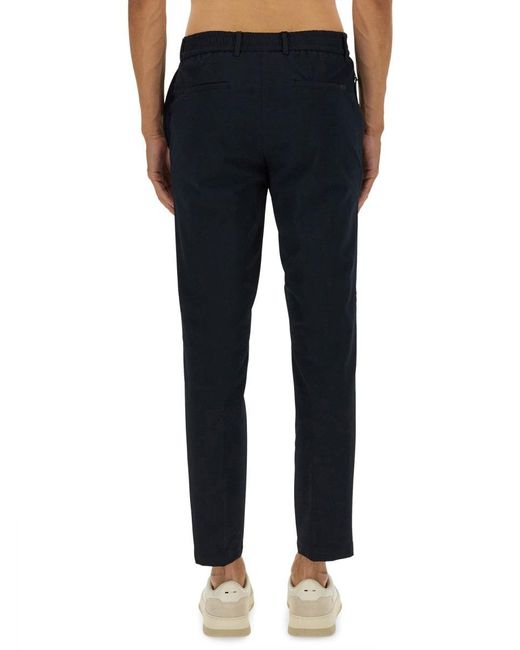 Boss Blue Slim Fit Pants for men