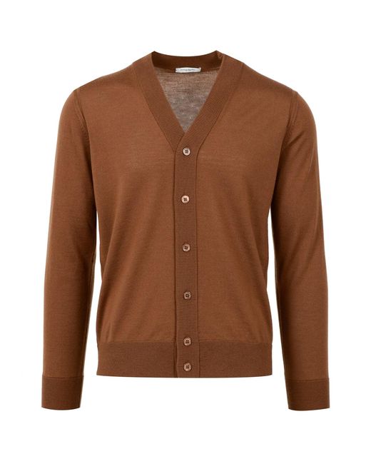 Paolo Pecora Sweaters Brown voor heren