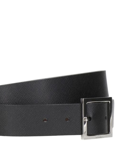 Orciani Black Belts for men