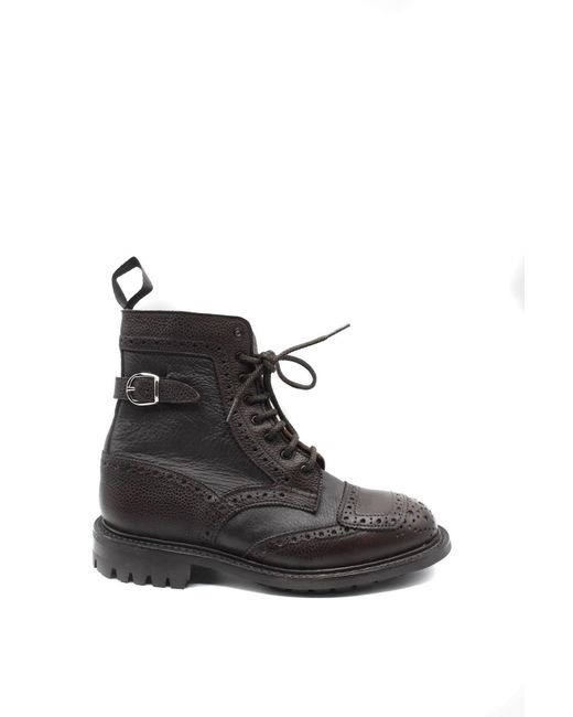 Tricker's Black Stiefeletten Dunkelbraun