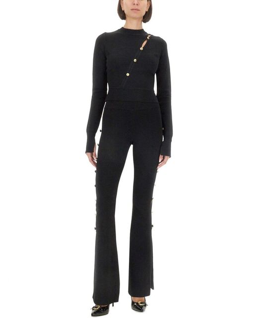 Versace Jeans Couture Blue Cut Out Pants for men