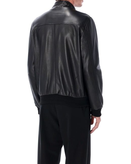 S.W.O.R.D Black Leather Jacket